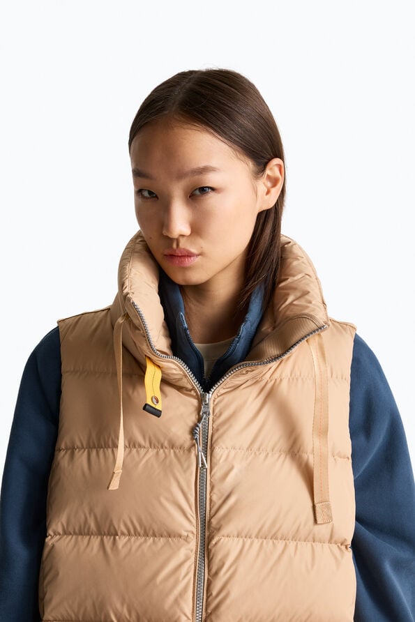 Parajumpers NOLENE - DOWN VEST GINGER ROOT 26WMPWPUTT31P590116