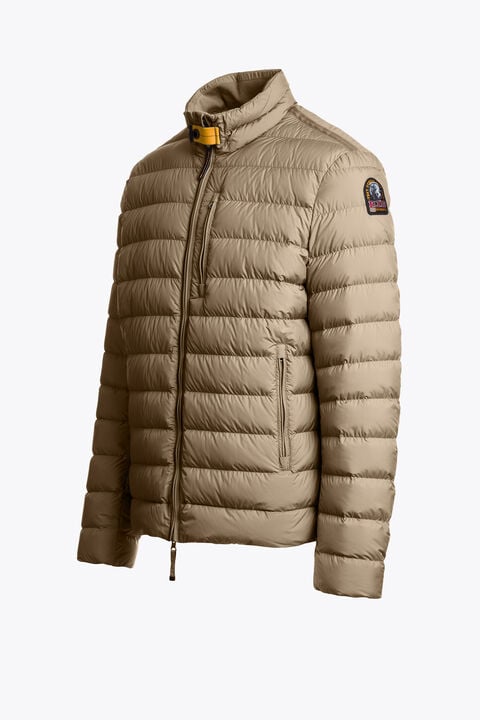 Parajumpers UGO - SHORT DOWN JACKET MUTED KHAKI 26WMPMPUSL04P090136
