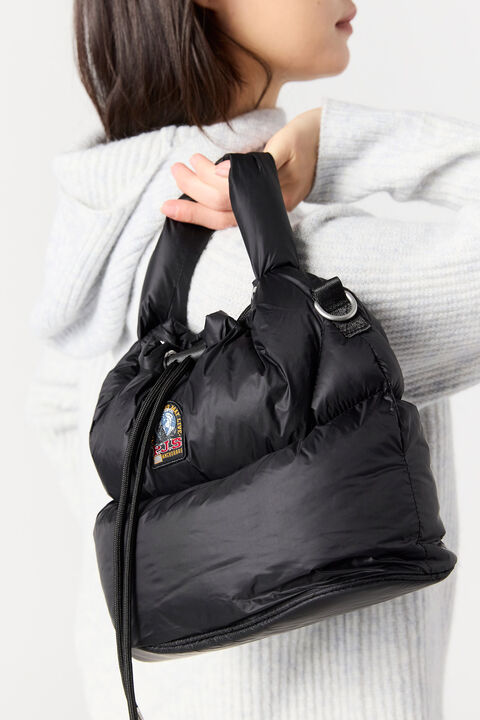 Parajumpers HOLLYWOOD - BUCKET BAG BLACK 25WMPABABA33PAB0541