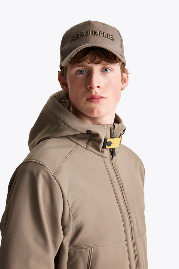 Parajumpers ABNER - WINDBREAKER JACKET SLATE MUD 26WMPMJKEE01P120128