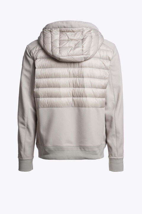 Parajumpers BUCK - HYBRID JACKET MID GREY 26WMPMHYWU04P100137