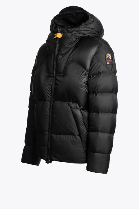 Parajumpers NOTIGI - HOODED DOWN JACKET BLACK 26WMPMPUMU02P320541