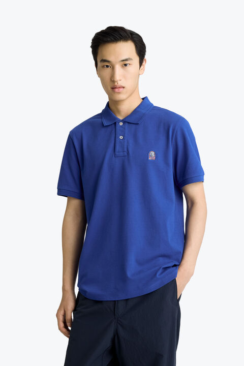 Parajumpers WELLINGTON - POLO SHIRT ROYAL 26SMPMPOEK01P120516