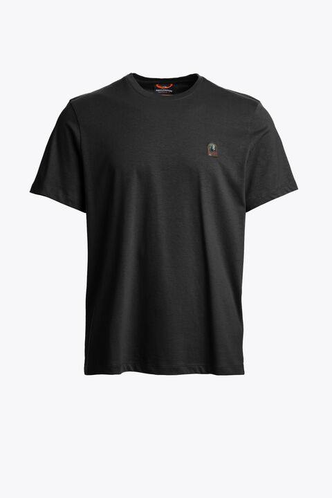 Parajumpers PATCH - T-SHIRT BLACK 26WMPMTSER01P170541