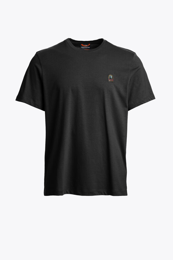 Parajumpers PATCH - T-SHIRT BLACK 26WMPMTSER01P170541