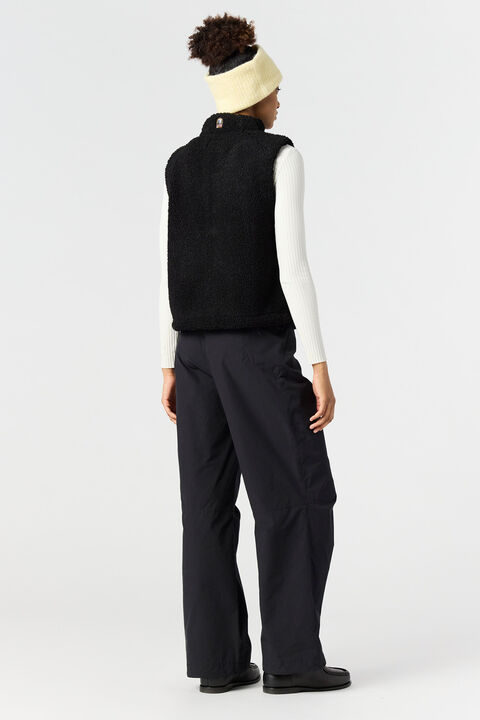 Parajumpers VENUS - FULL-ZIP VEST BLACK 25WMPWFLPF34PC10541