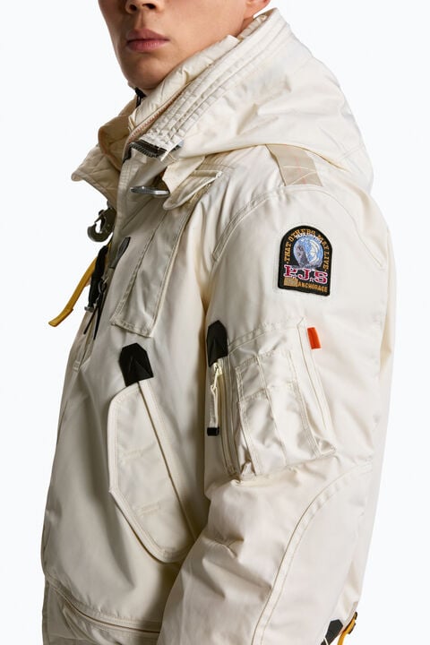 Parajumpers GOBI - HOODED BOMBER BLACK 26WMPMJKMA01P010541