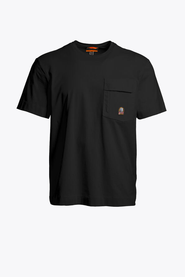 Parajumpers MOJAVE - T-SHIRT BLACK 26WMPMTSRY07P380541