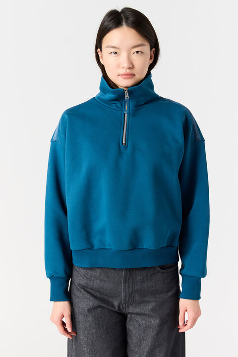 Parajumpers ZENDAYA - HALF-ZIP SWEAT INTERSTELLAR 25WMPWFLEY32PU60708