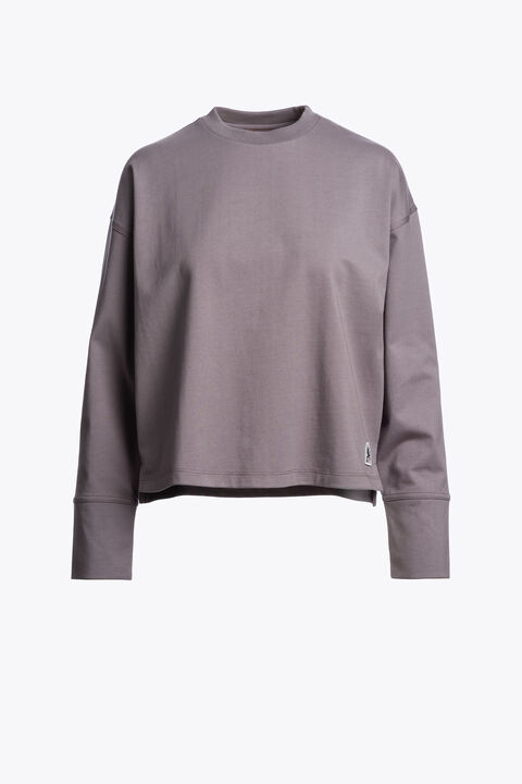 Parajumpers MIDGE - LONG-SLEEVE T-SHIRT RABBIT GREY 25WMPWTSHJ36PZ80112