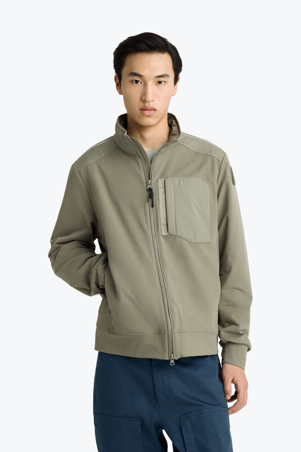 Parajumpers DOUGLAS - HYBRIDE SWEAT BLACK 26SMPMHYTV02P400541