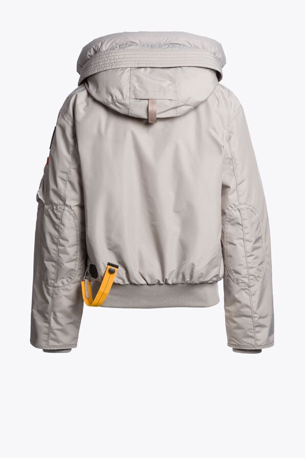 Parajumpers GOBI - HOODED BOMBER MID GREY 26WMPWJKMA31P510137