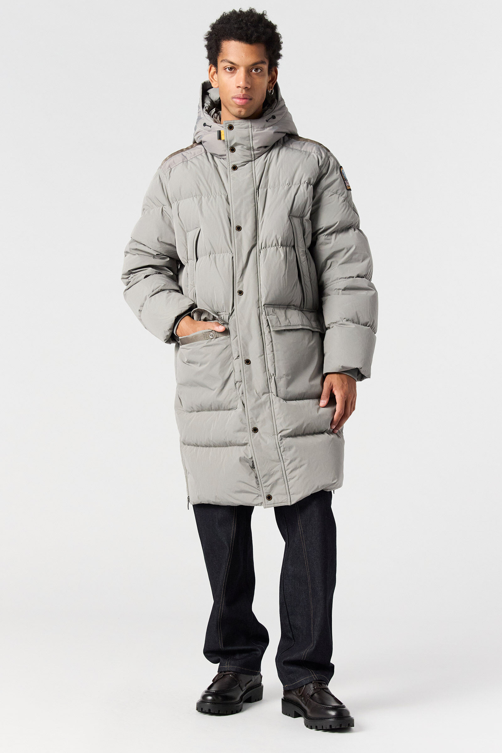 LONG BEAR - HOODED PARKA BLUE NAVY | Parajumpers®