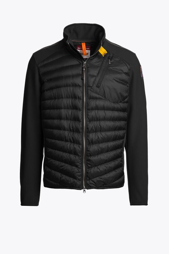 Parajumpers JAYDEN - HYBRID JACKET BLACK 26SMPMHYWU01P050541