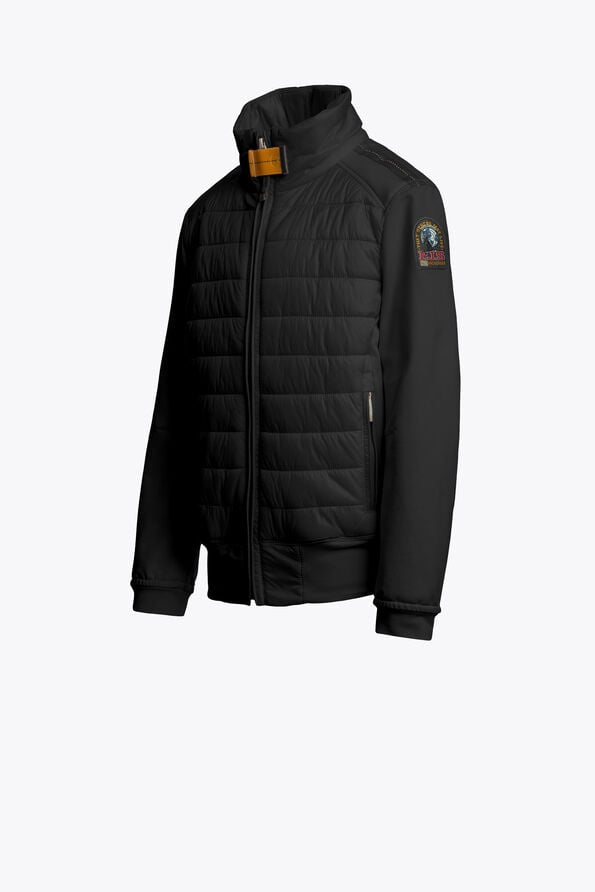 Parajumpers ROSY - HYBRID SWEAT BLACK 26SMPGHYFP82PGE0541