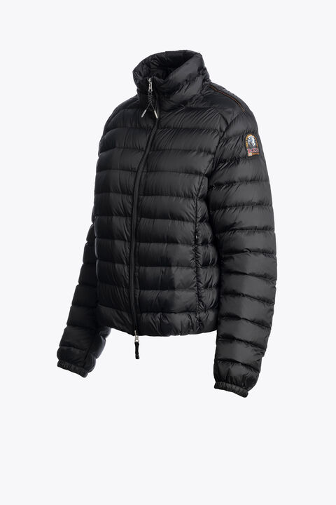 Parajumpers EMILIA - SHORT DOWN JACKET BLACK 25WMPWPUSL30P800541
