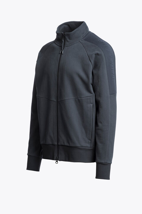 Parajumpers OTGON - FULL-ZIP SWEATSHIRT NINE IRON 26WMPMFLTZ05P480765