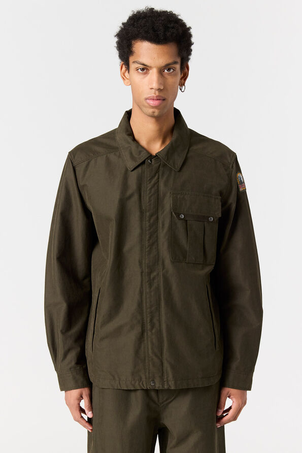 Parajumpers MIURA - OVERSHIRT BLACK 25WMPMOSFD01P410541