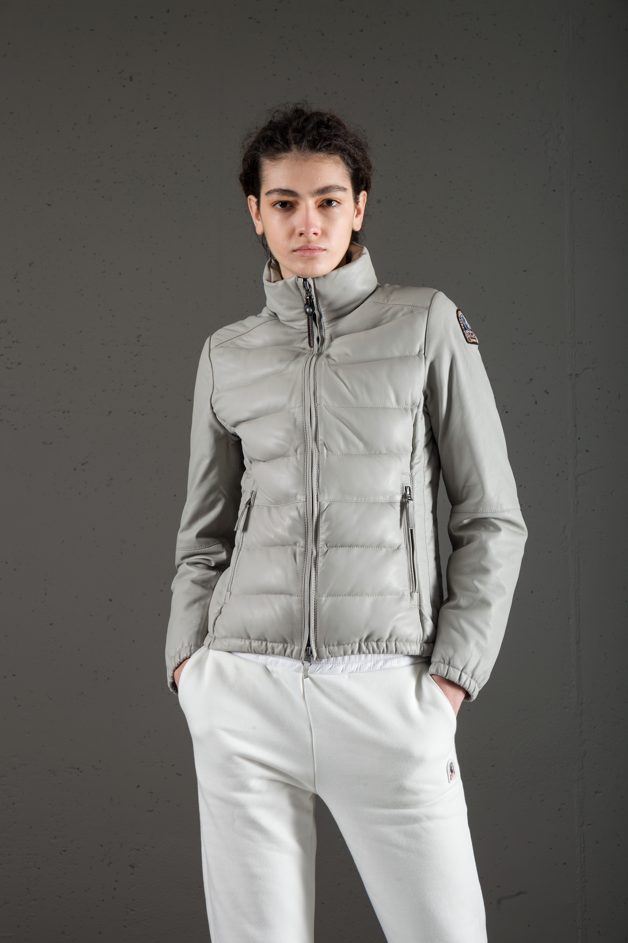 parajumpers jodie leather jacket