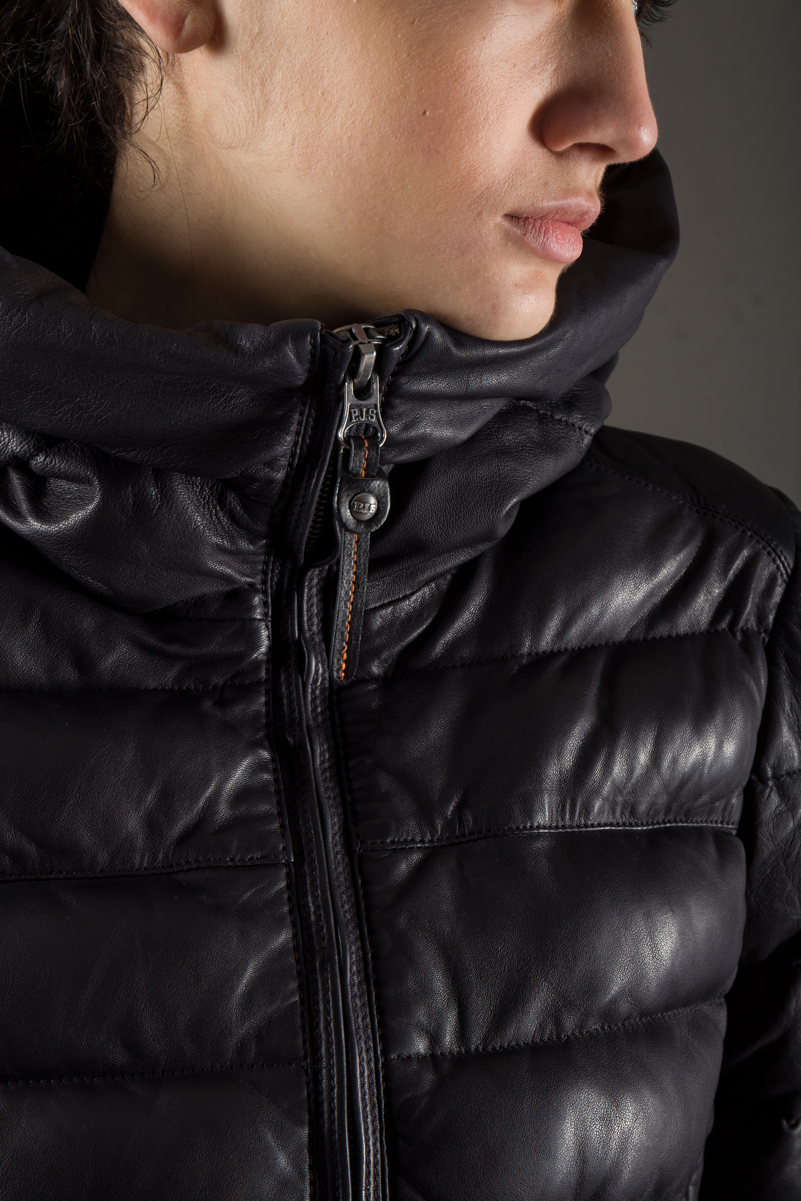 parajumpers demi leather coat