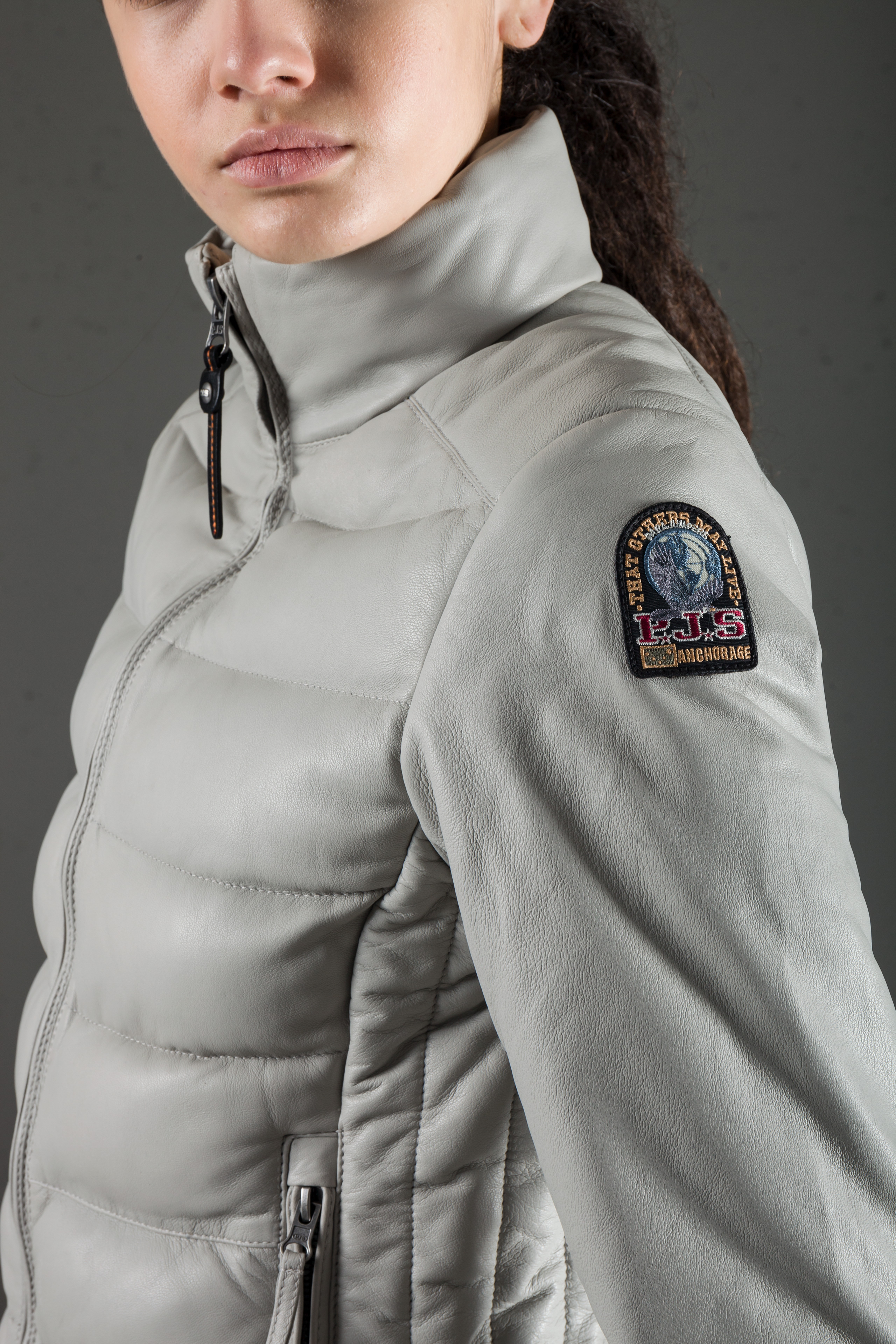 parajumpers jodie leather jacket