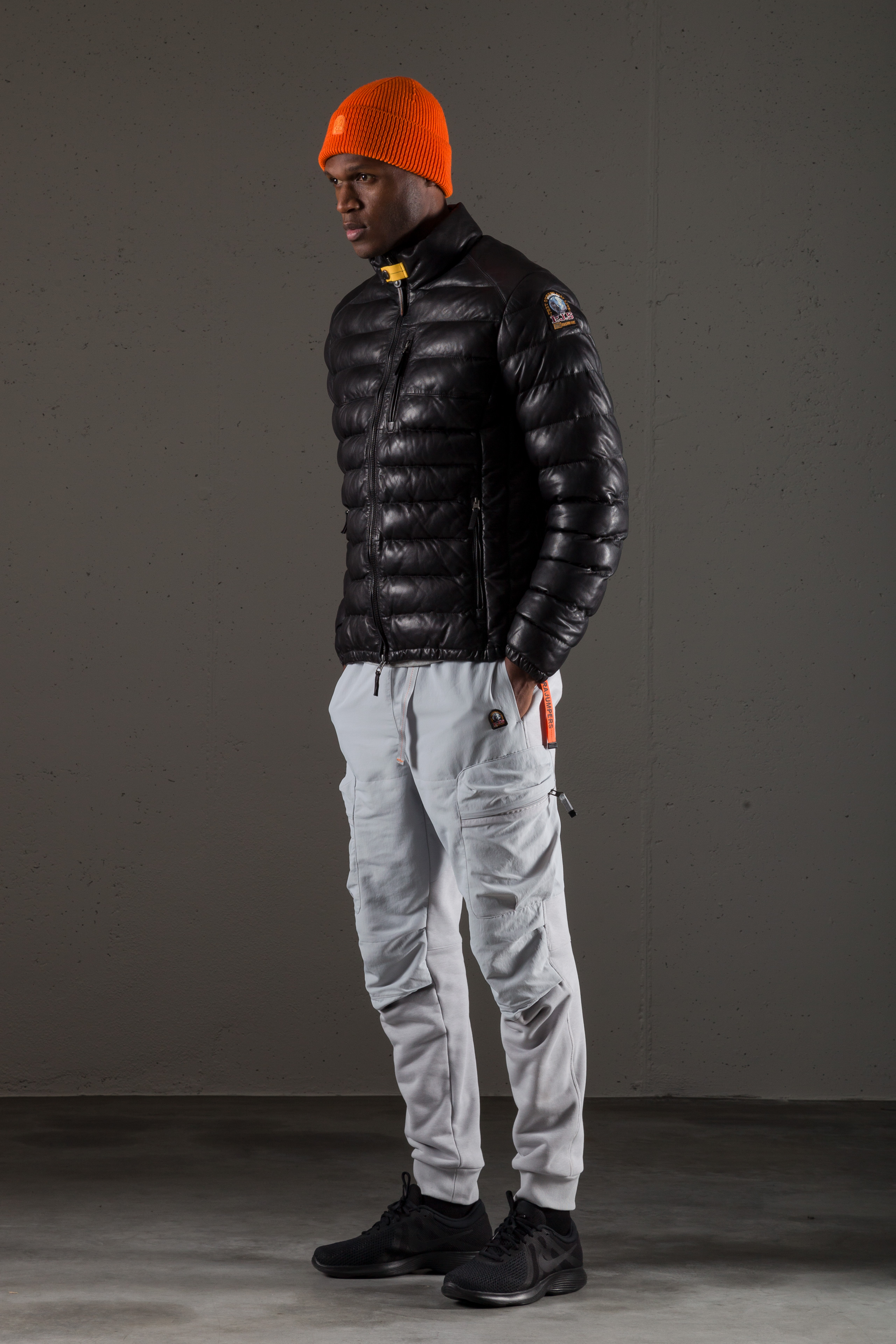 parajumpers ernie leather jacket